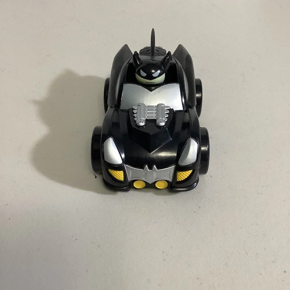 Fisher Price Batman Figure With Batmobile Vehicle